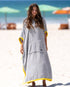 Snuggs Poncho Towel Grey